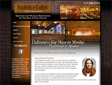 Tablet Screenshot of fredrickandemilys.com